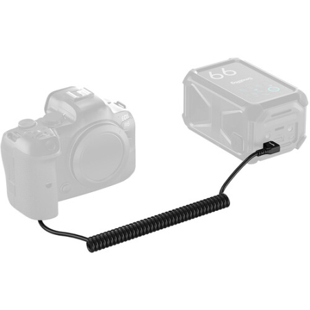SmallRig 6540 - adapter zasilania typu Dummy, USB-C do akumulatora Canon LP-E6P - użycie